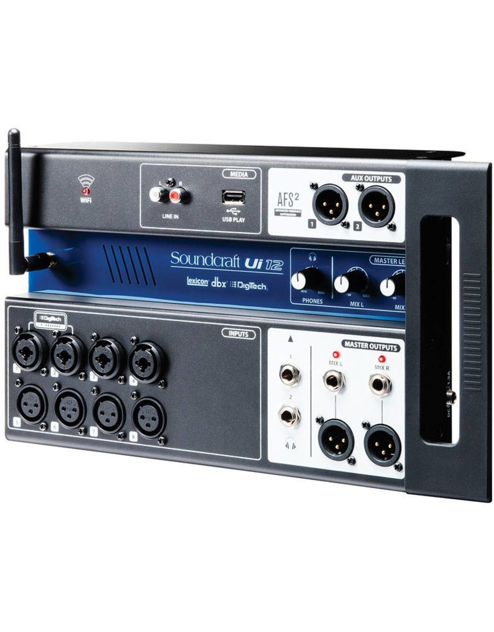 Soundcraft  UI12 digitale mixer