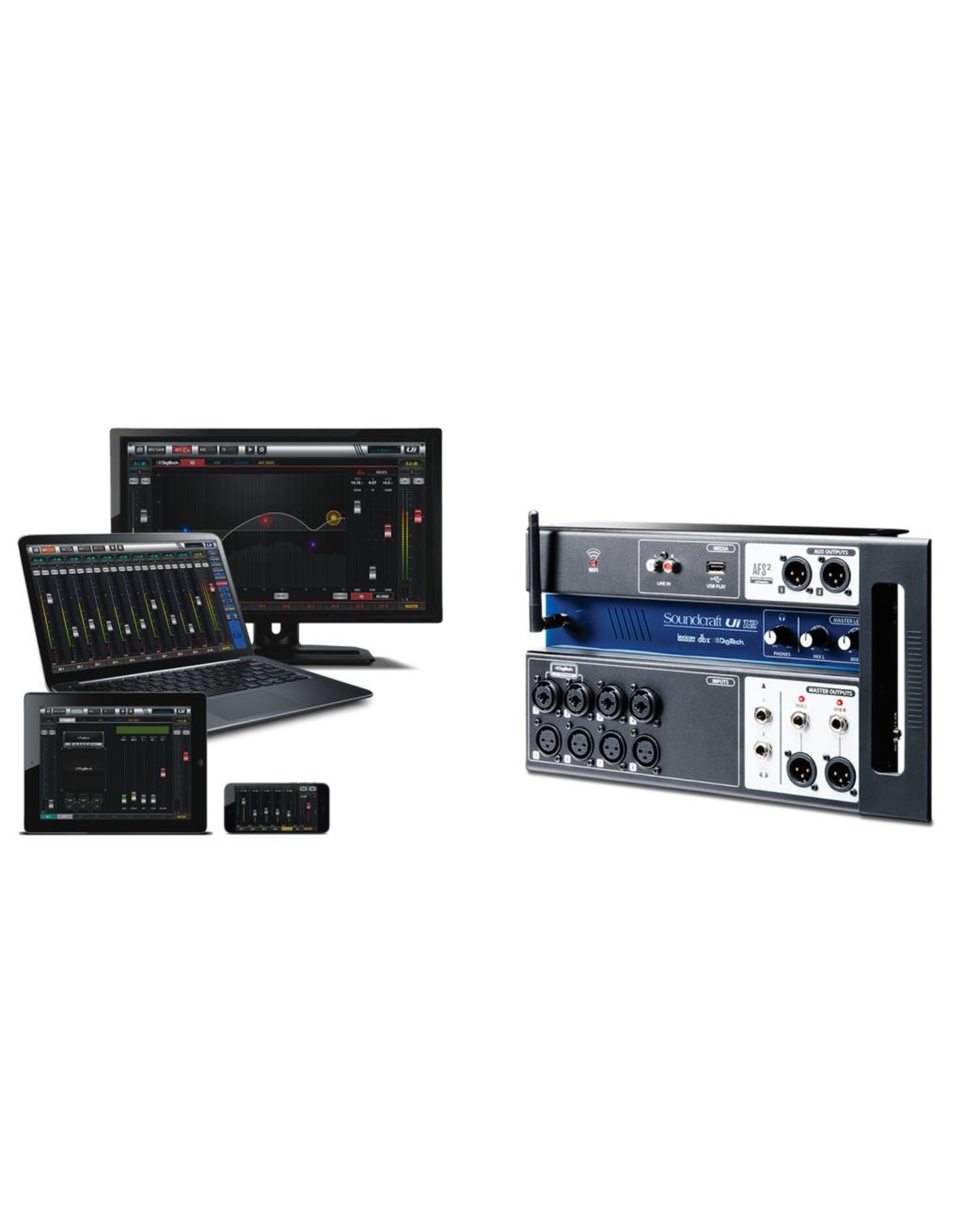 Soundcraft  UI12 Digital Mixer