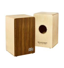 Meinl WCAJ300NT-OV Birkenast Craft Snare Cajon mit Ovangkol Frontplatte