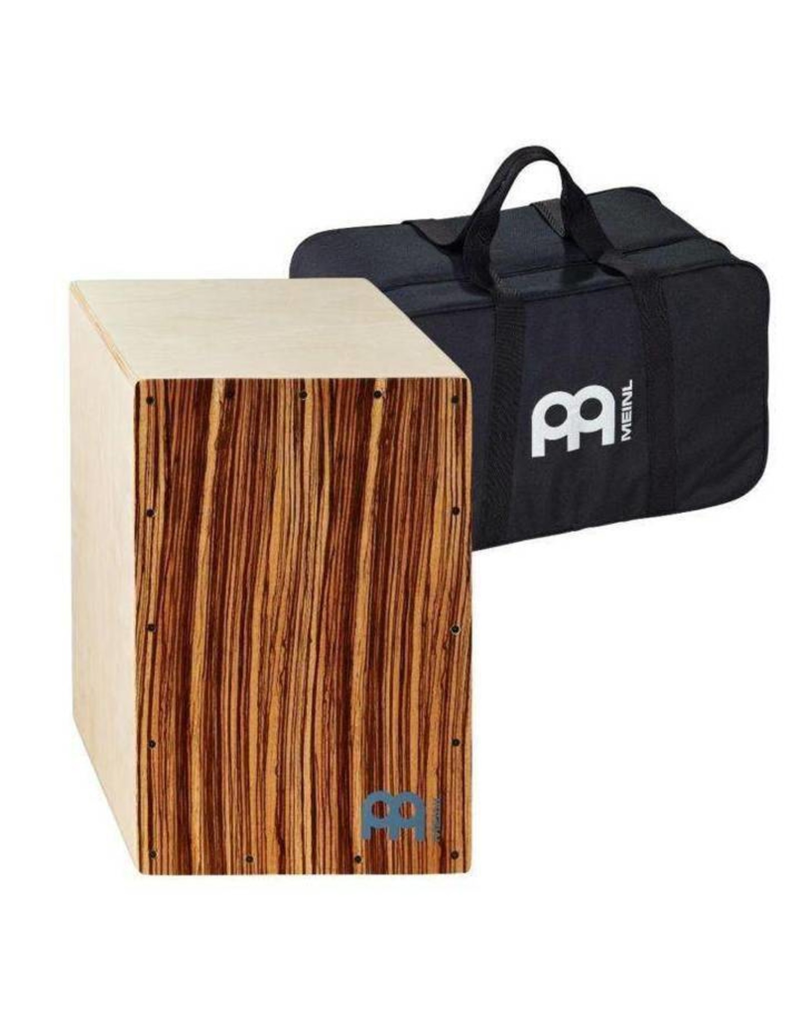 Vexus BC1NTEZ Exotic Zebrano Cajon + Tasche