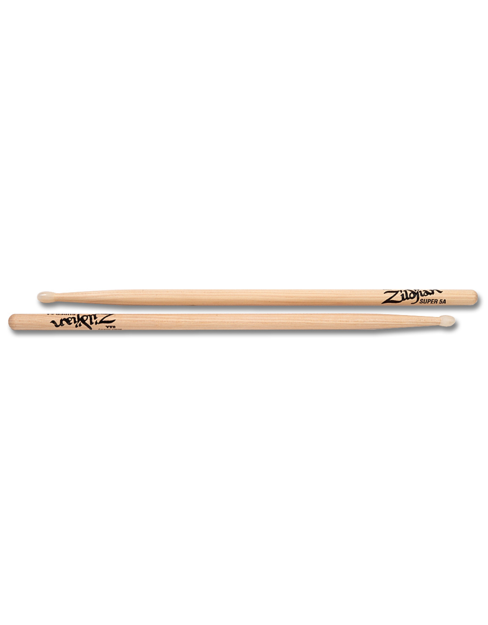 Zildjian  drumstokken Super 5A Hickory Nylon Tip ZIS5ANN