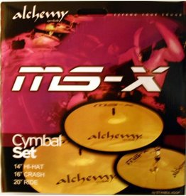 Istanbul Agop MS-X Alchemy cymbal set beginners 14 - 16 - 20