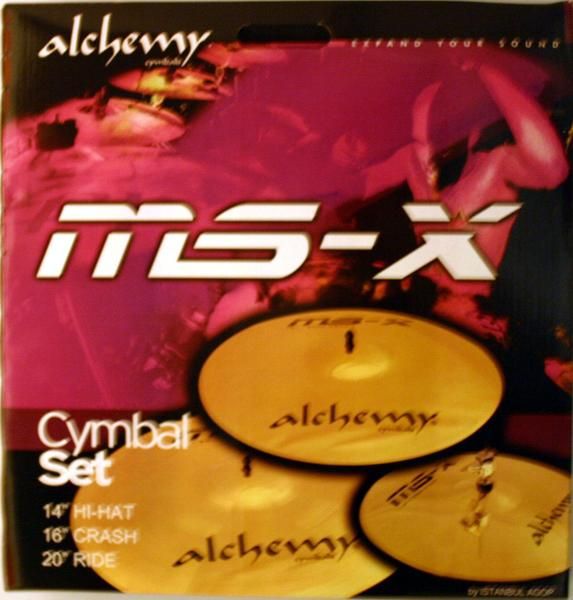 Istanbul, MS-X, Alchemy, bekkenset, 14 - 16 - 20 - Busscherdrums.nl