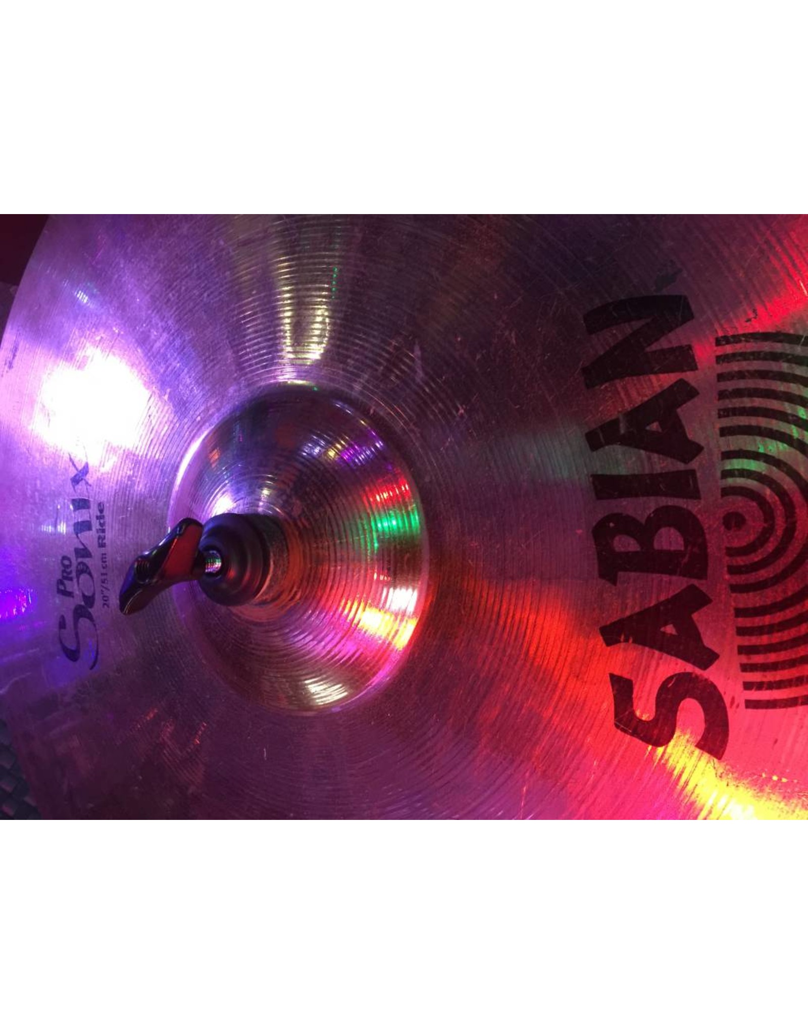 Sabian Pro Sonix ride 20" gebruikt