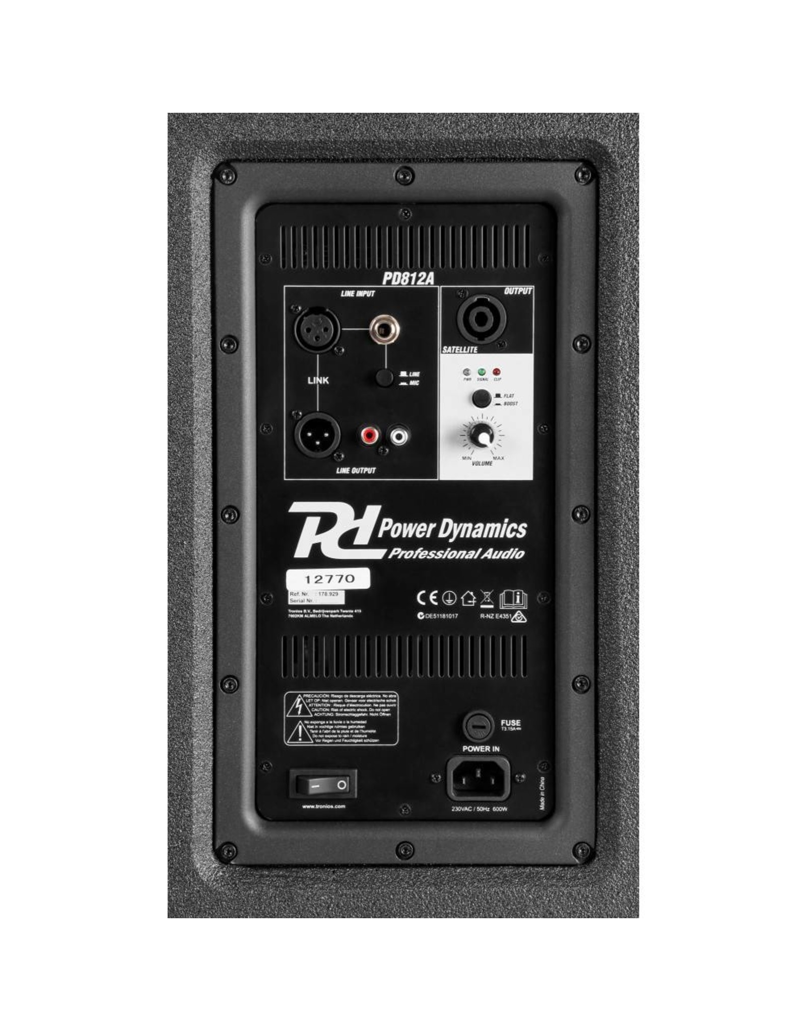 PD Power Dynamics PD812A Tragbarer 12 '' Array System