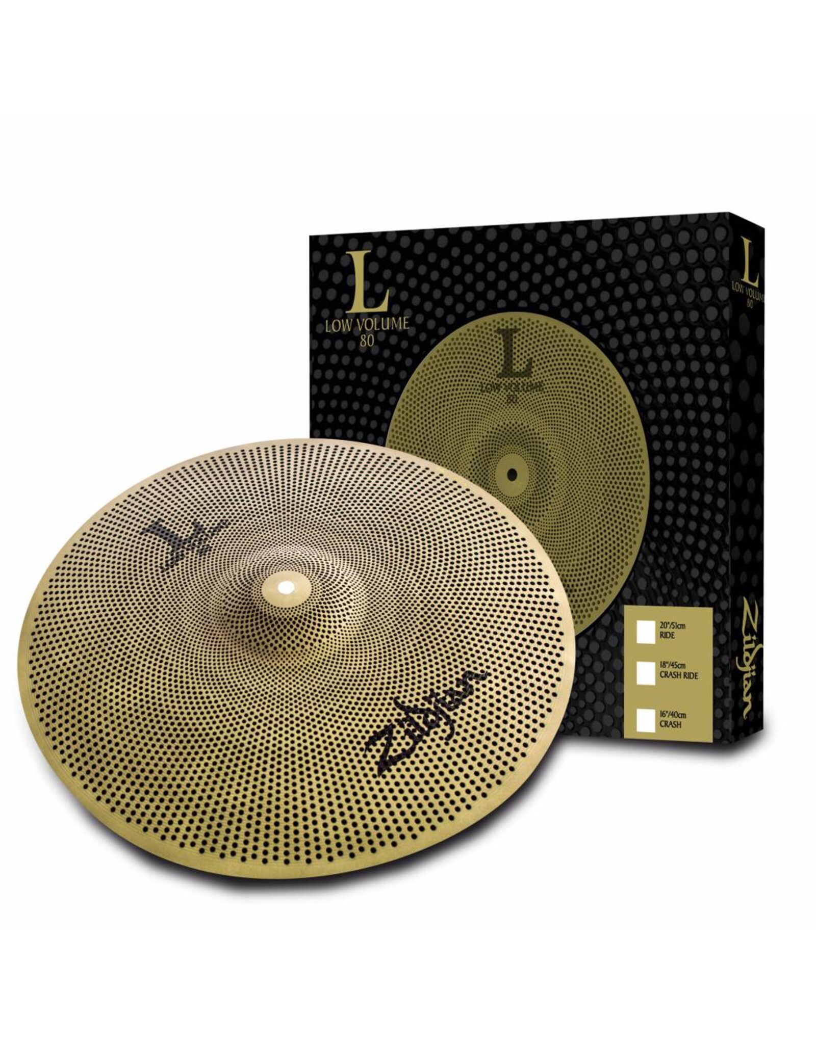 Zildjian LV8020 low volume cymbal ride 20 "