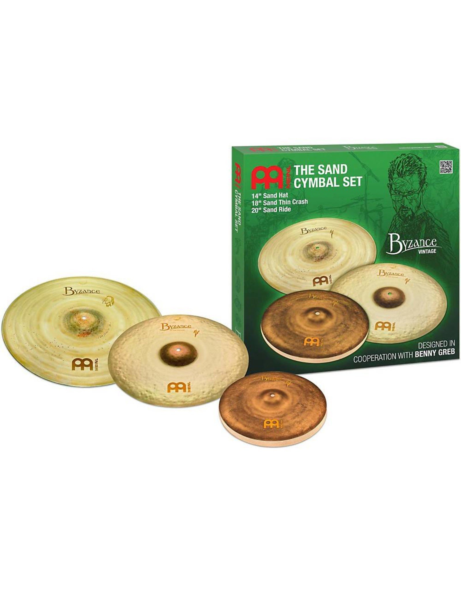 Meinl Byzance Sand Set Benny Greb