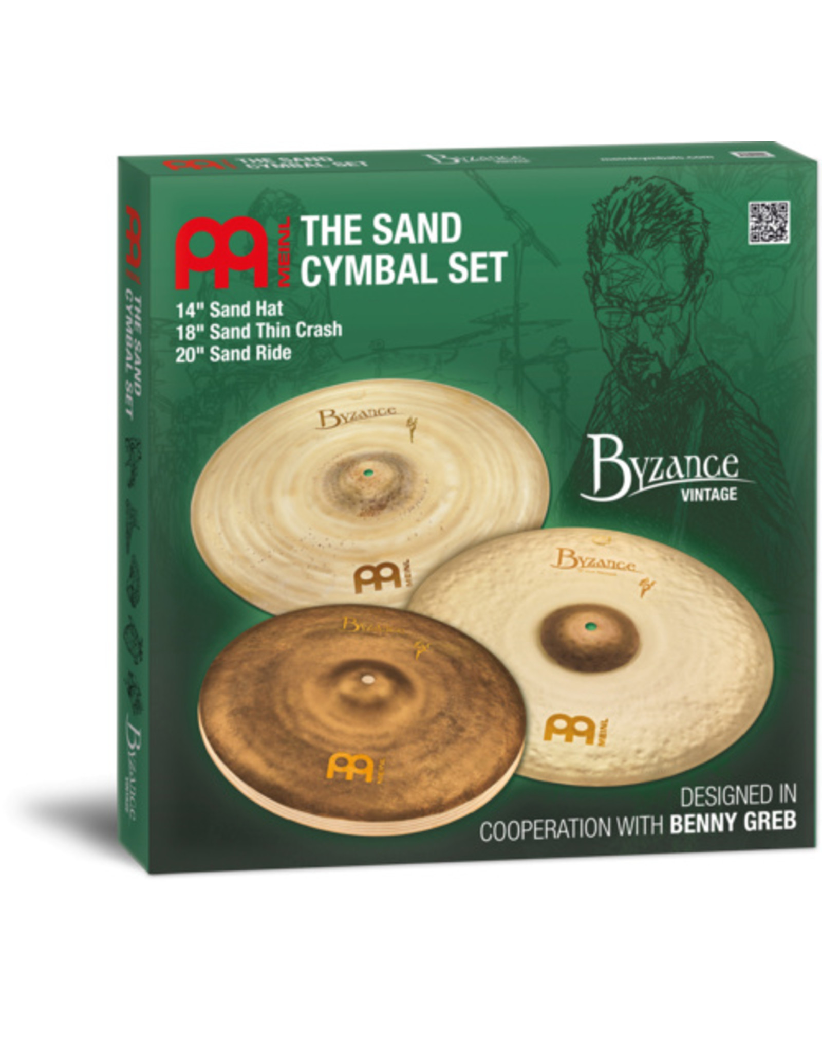 Meinl Byzance Sand Set Benny Greb