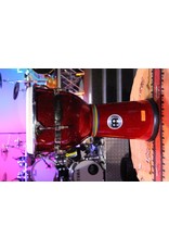 Meinl DJF3RSP fiber optic djembe, 12 inch red sparkle used model clearance