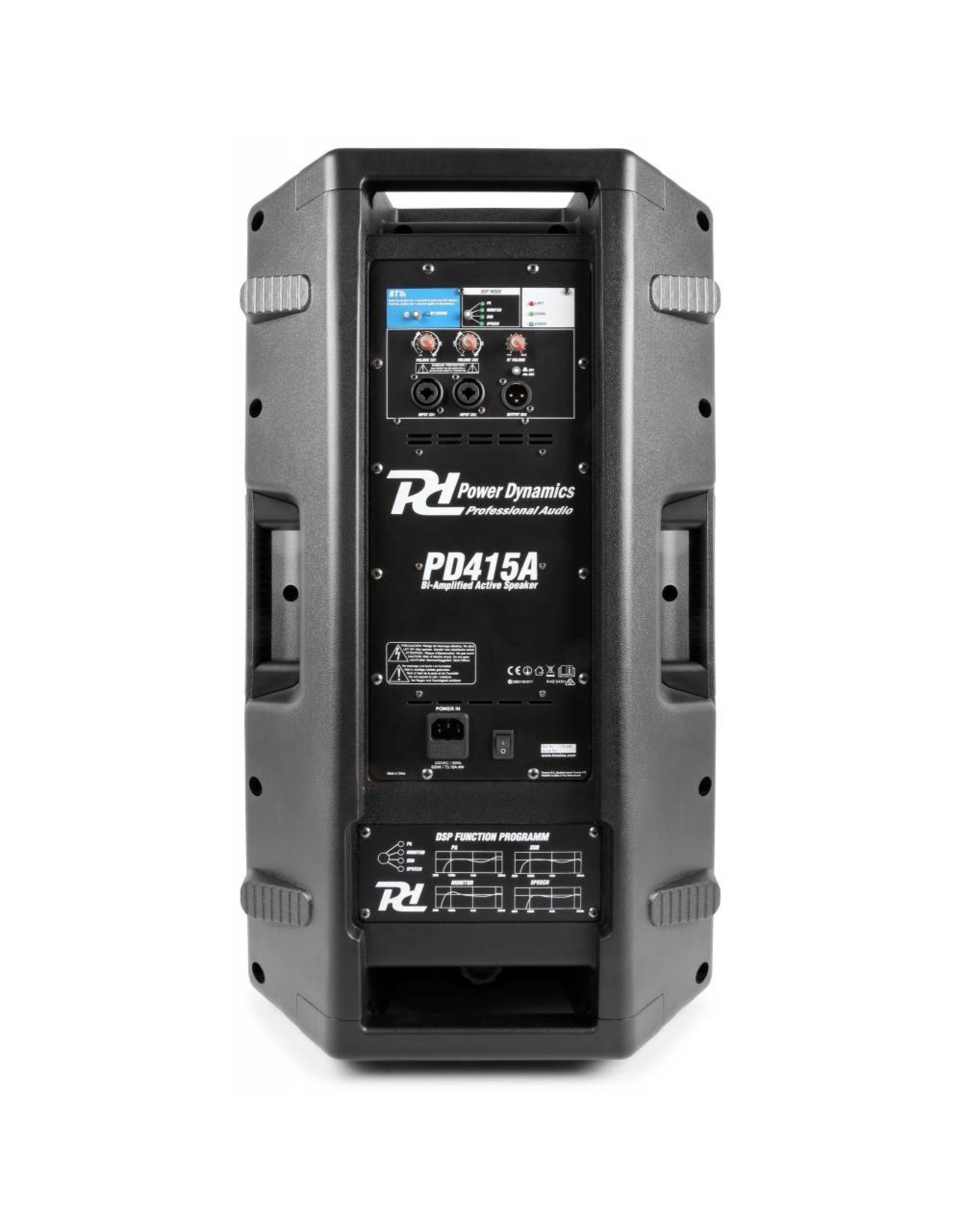 PD Power Dynamics  PD415A Bi-amplified actieve speaker 15" 1400W 178.266