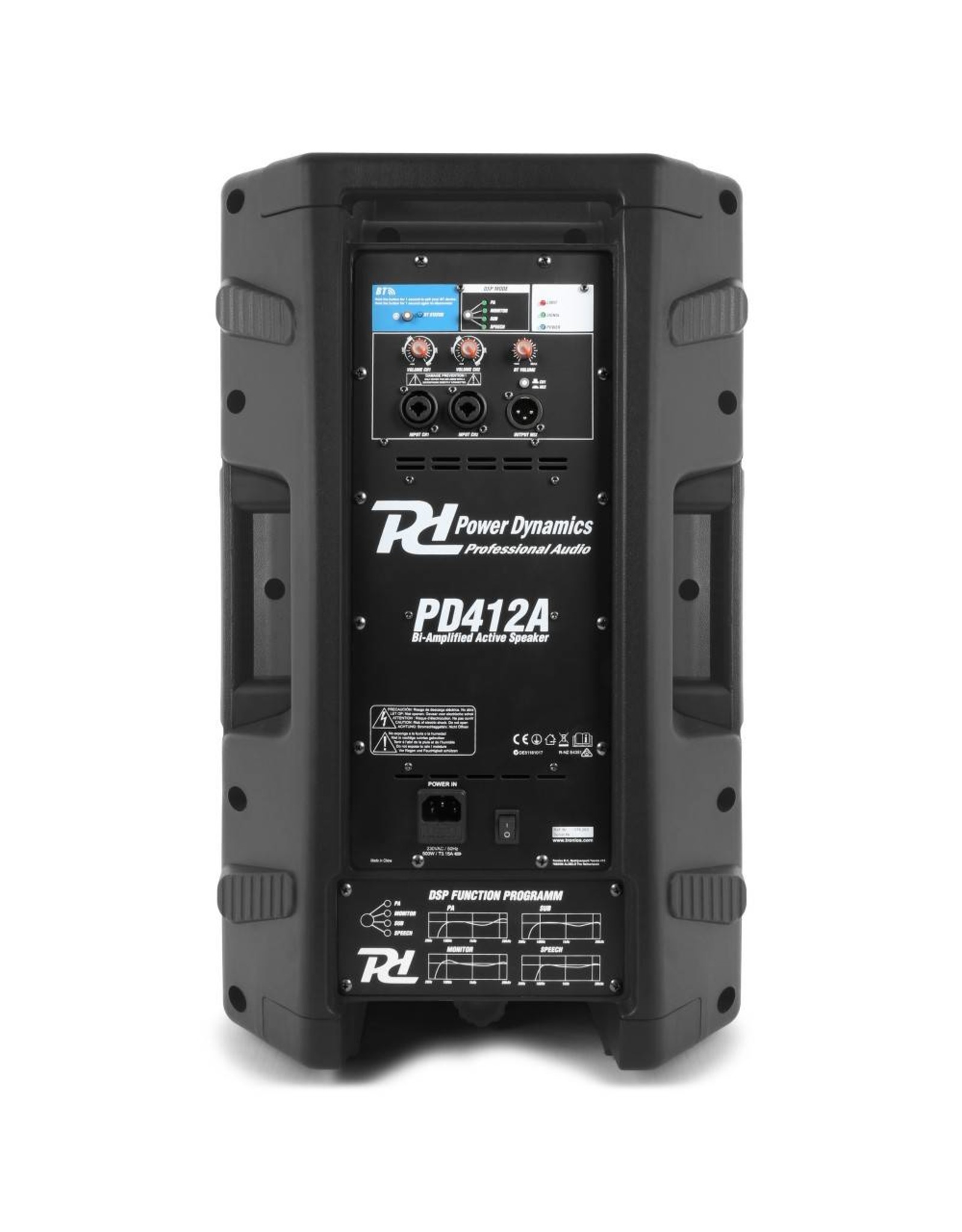 PD Power Dynamics  PD415A Bi-amplified active speaker 15 "1400W 178 266 - Copy