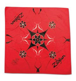 Zildjian ZILDJIAN Bandana, rot/schwarz/