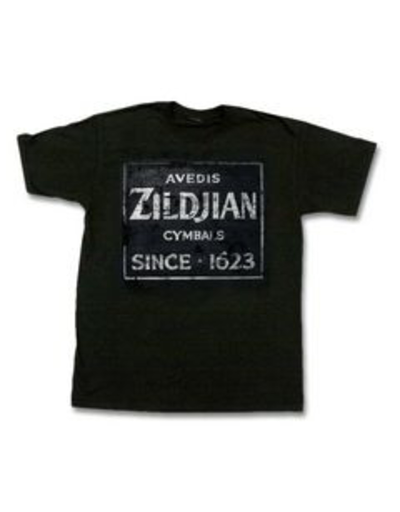 Zildjian ZIT4673 Quincy Vintage Sign T-Shirt, L, Black KTZIT4673