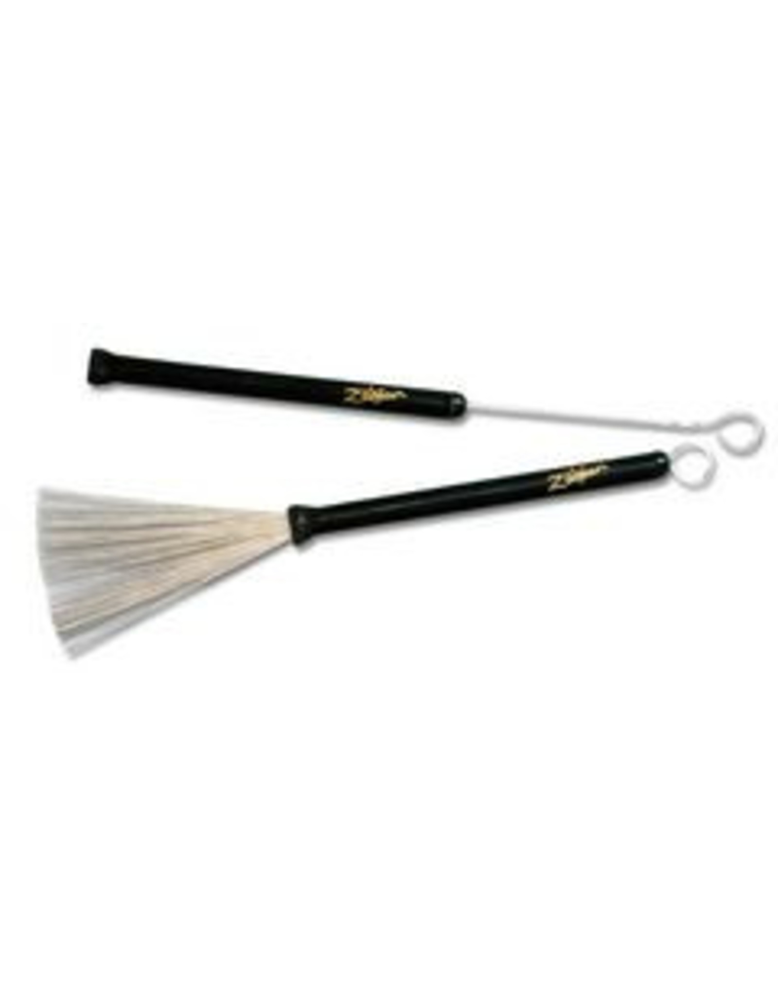 Zildjian  SDWBZB1  Draadbrush Professional Retractable, Rubberen handvat