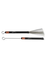 Zildjian  SDWB3 Draadbrush Bent Bristle, Rubberen handvat, zwart ZISDWB3