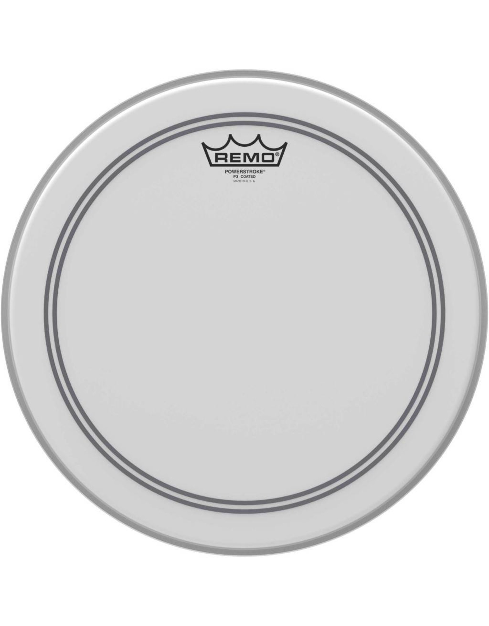 REMO  P3-0106-BP Powerstroke 3 rohweiss 6 "tom Blatt beschichtet