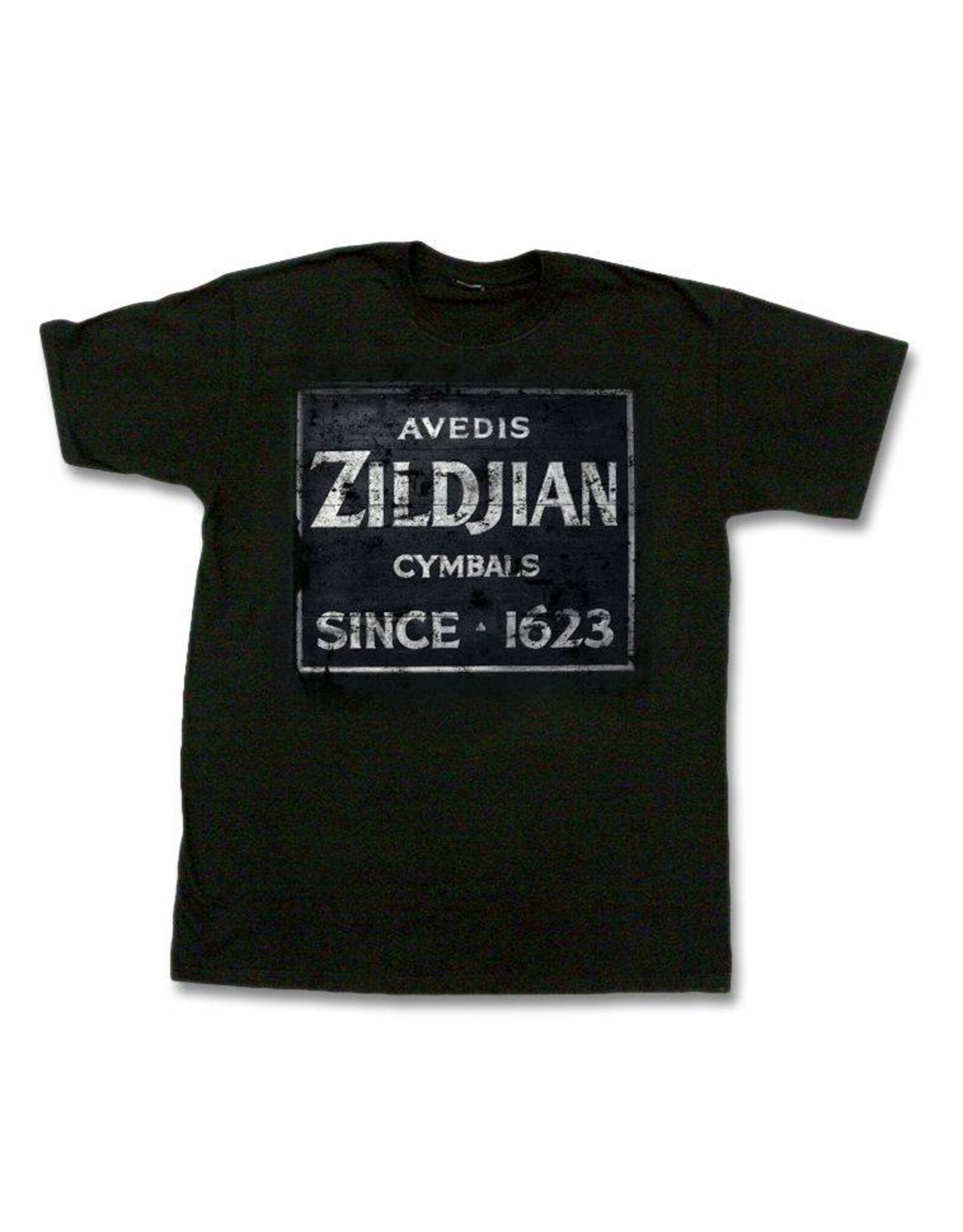Zildjian ZIT4673 T-shirt Quincy Vintage Sign, L, zwart KTZIT4673