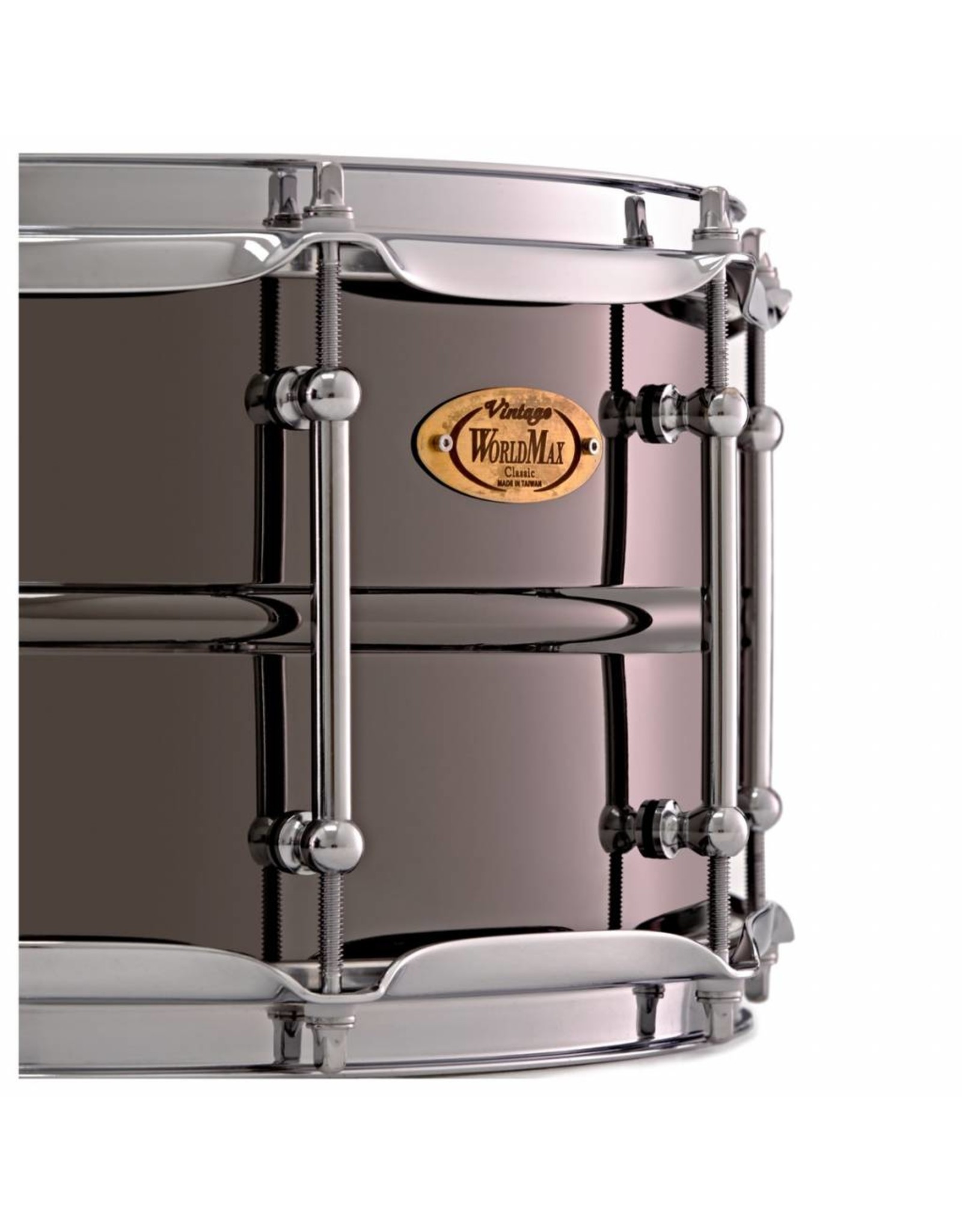 Worldmax BK-6514SH Black Dawg 14 x 6.5 inch snare drum