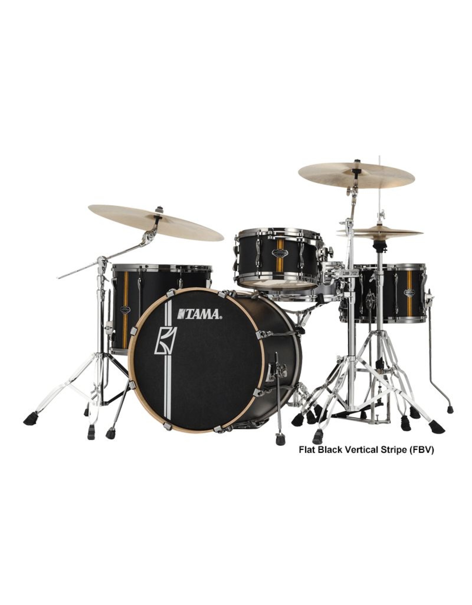 Tama ML40HZBN2-FBV Superstar HD Duo Snare Flat Black shellset