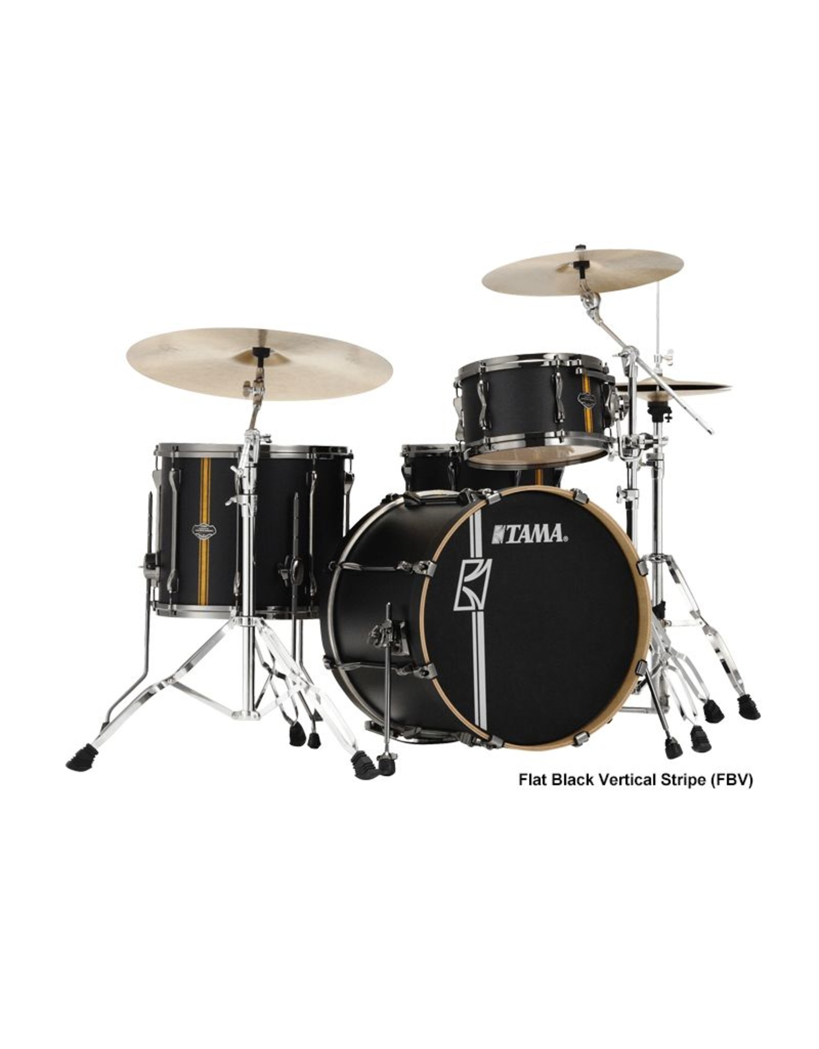 Tama ML40HZBN2-FBV Superstar HD Duo Snare Flat Black shellset