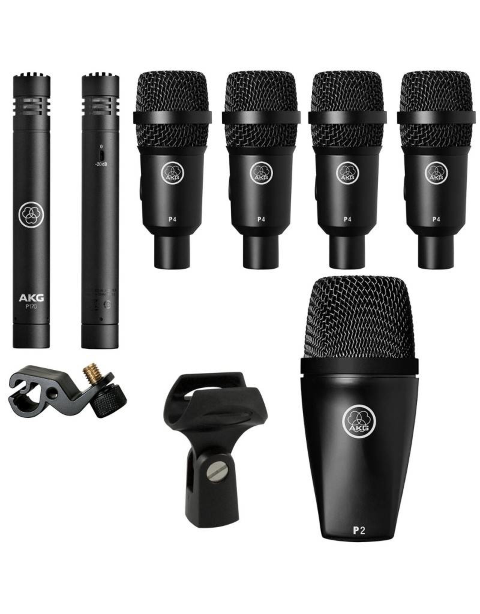 AKG Drumset session one 1 incl. case