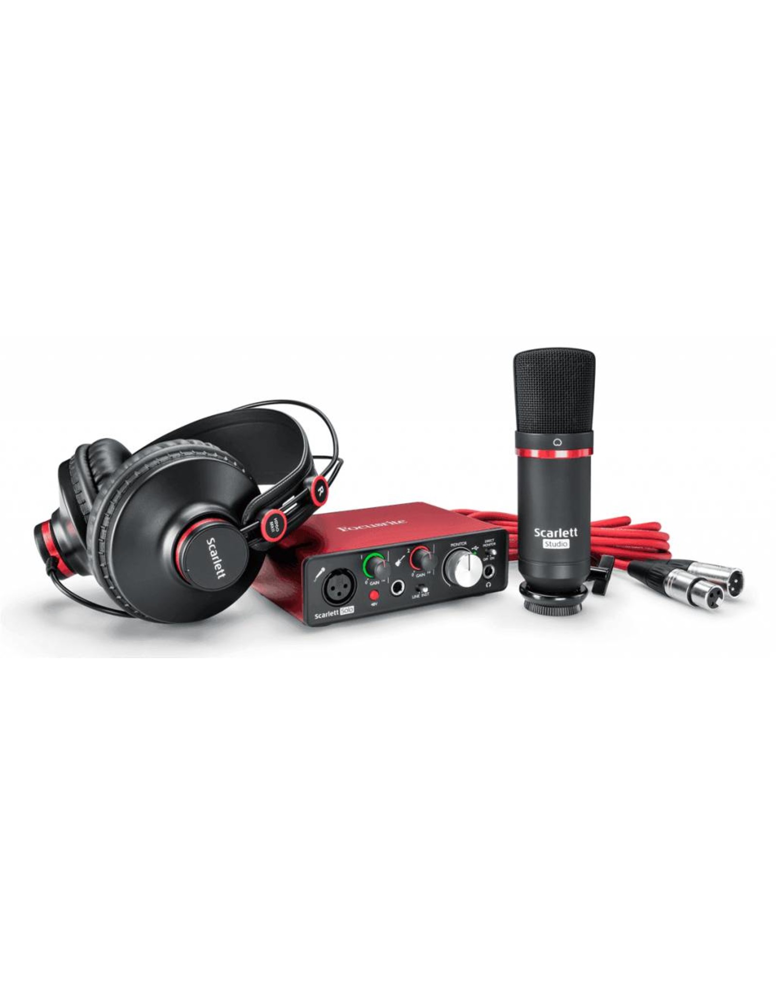 Focusrite RFO Scarlett2 Solo Studio pack (2nd Gen) Pack