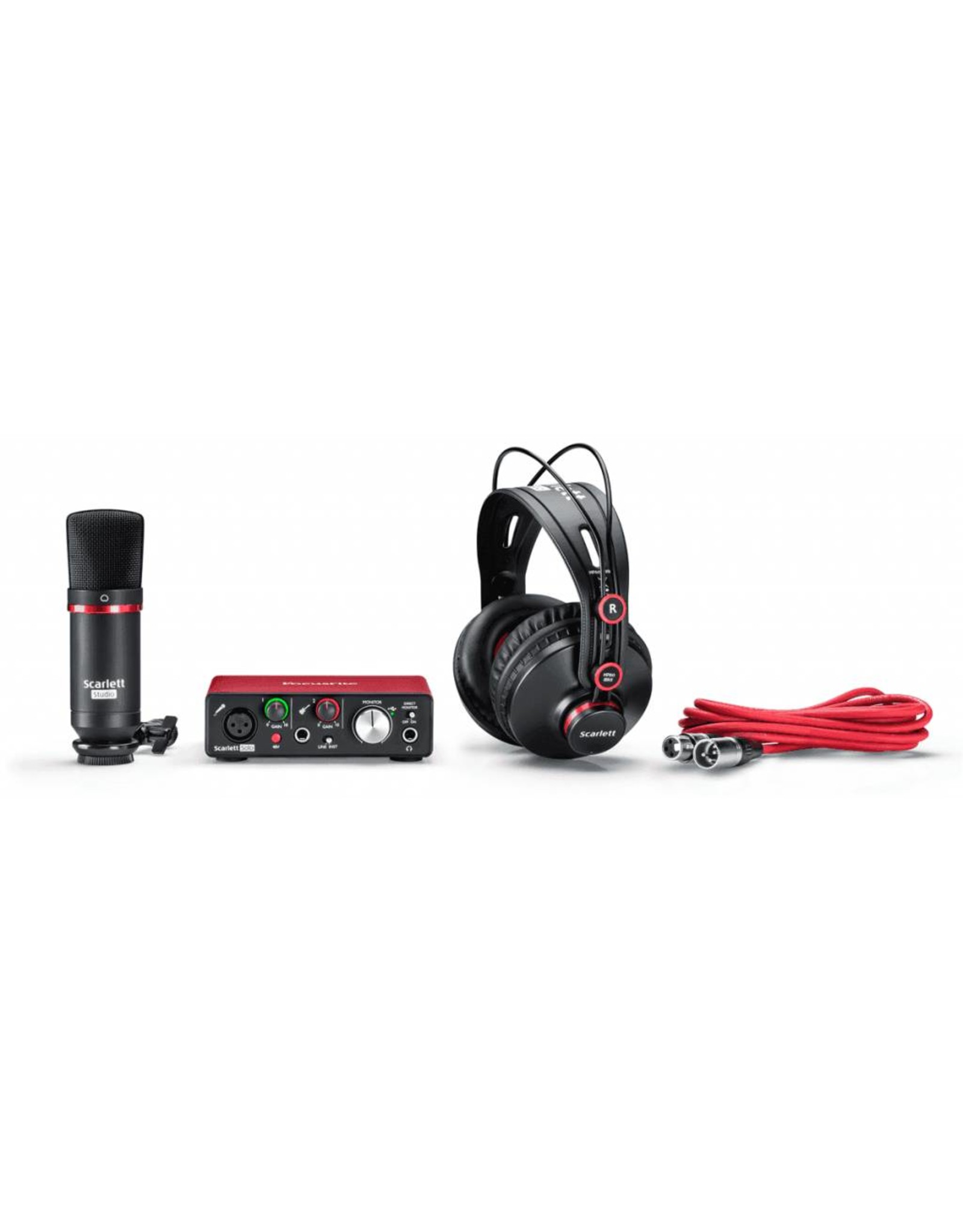 Focusrite RFO Scarlett2 Solo Studio pack (2nd Gen) Pack