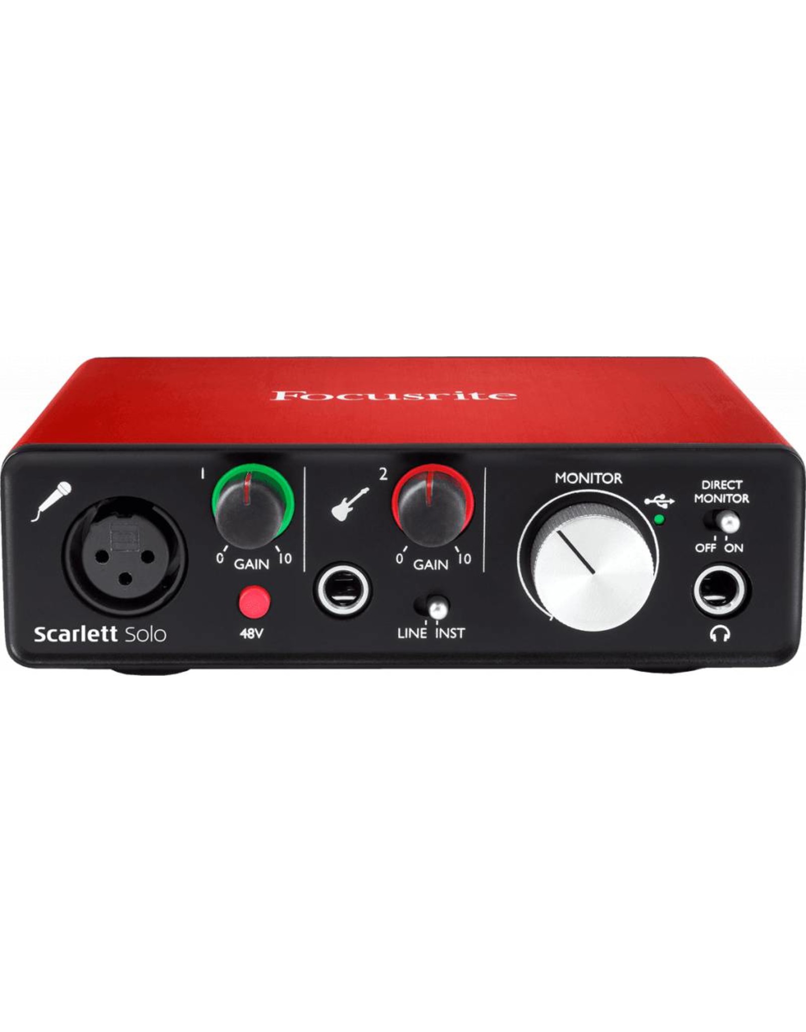 Focusrite RFO  Scarlett Solo (2nd Gen) USB Audio Interface