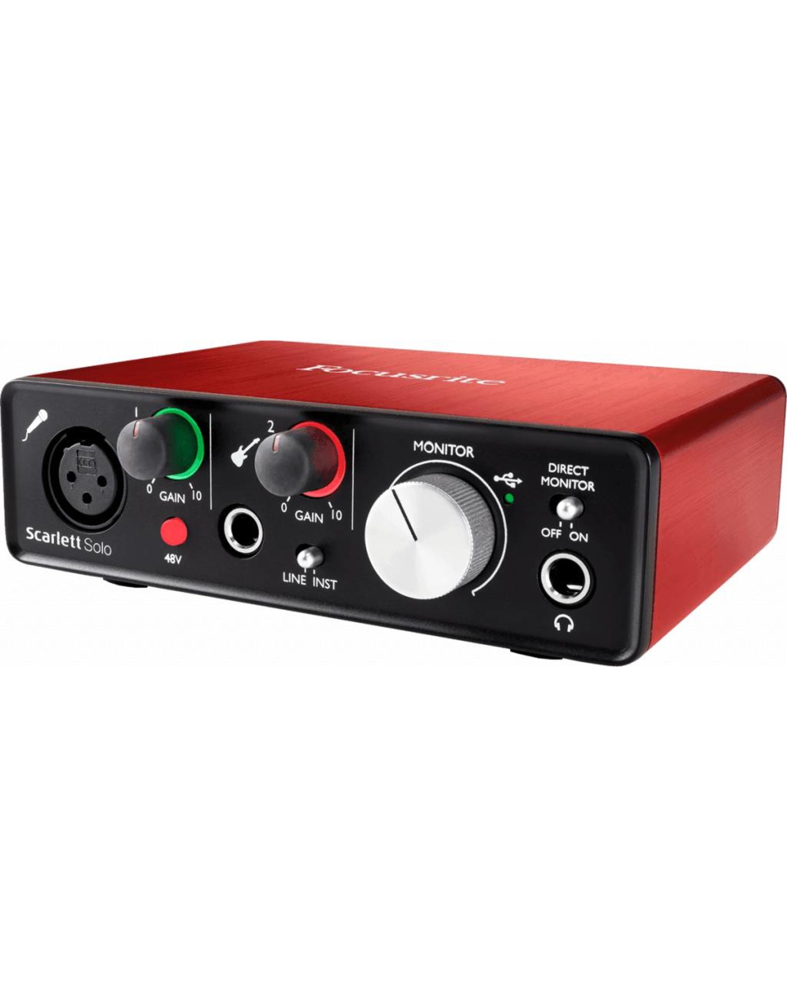 Focusrite RFO  Scarlett Solo (2nd Gen) USB Audio Interface