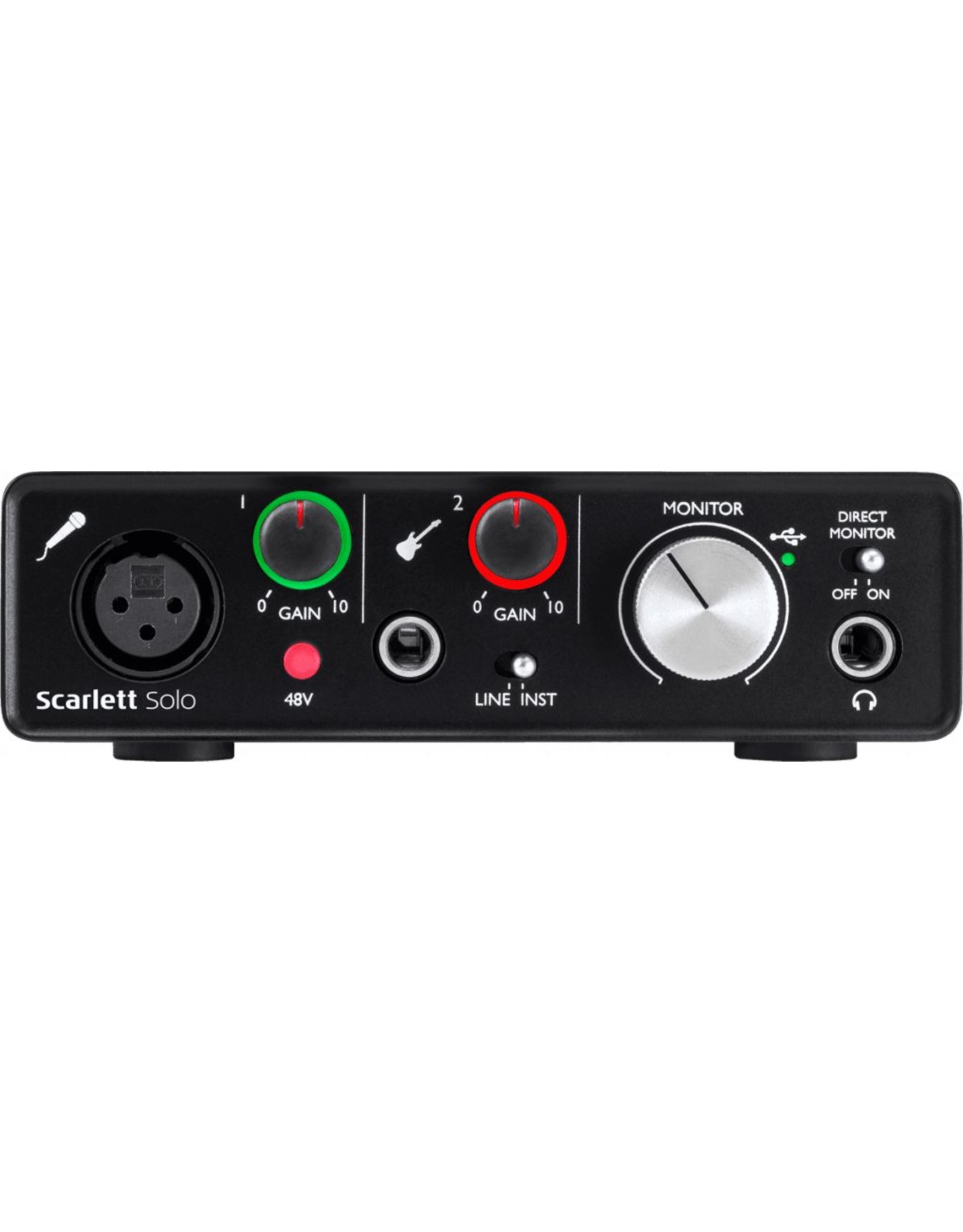 Focusrite RFO  Scarlett Solo (2nd Gen) USB Audio Interface