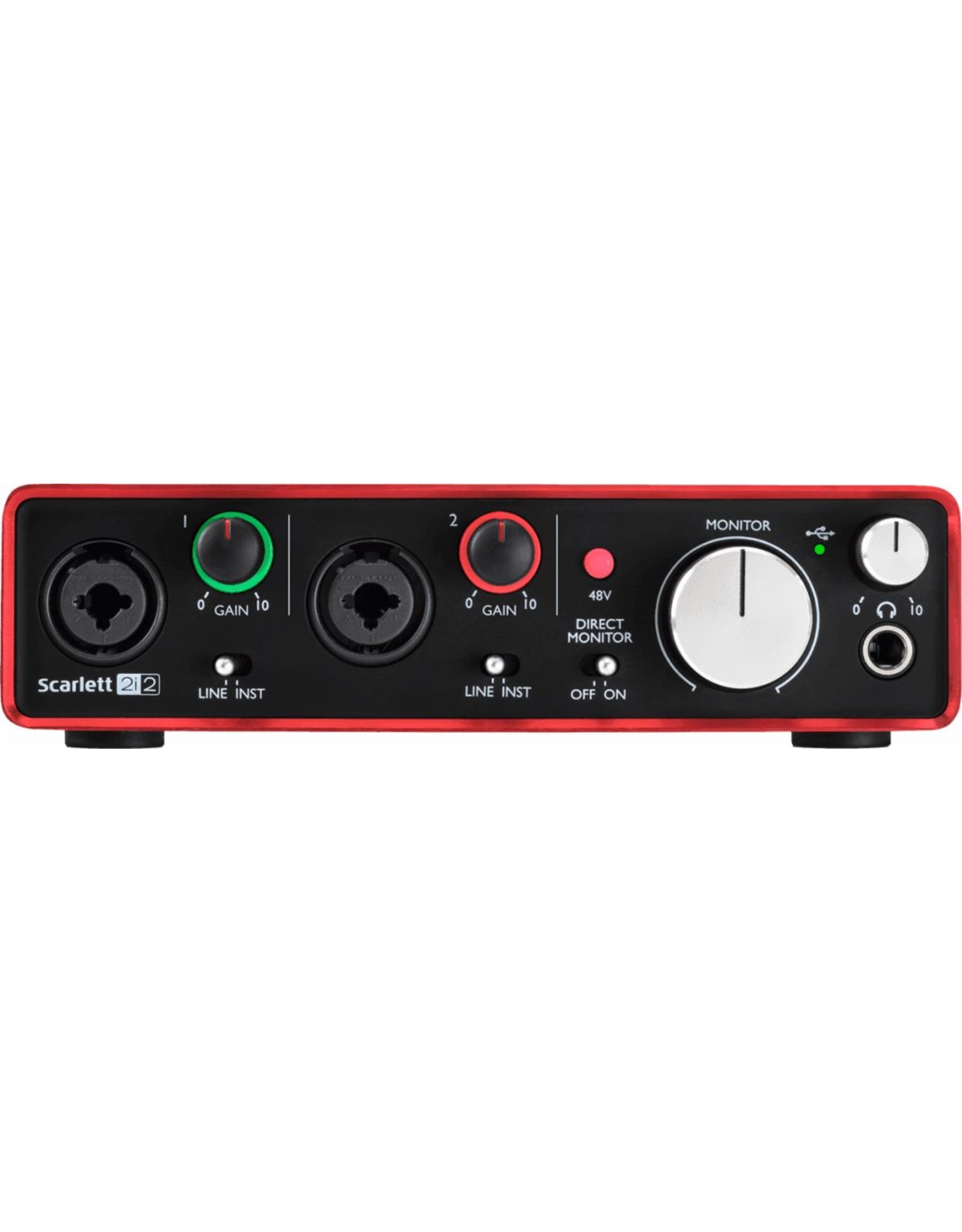 Focusrite RFO Scarlett 2-2I2 2e gen -2I2 audio interface