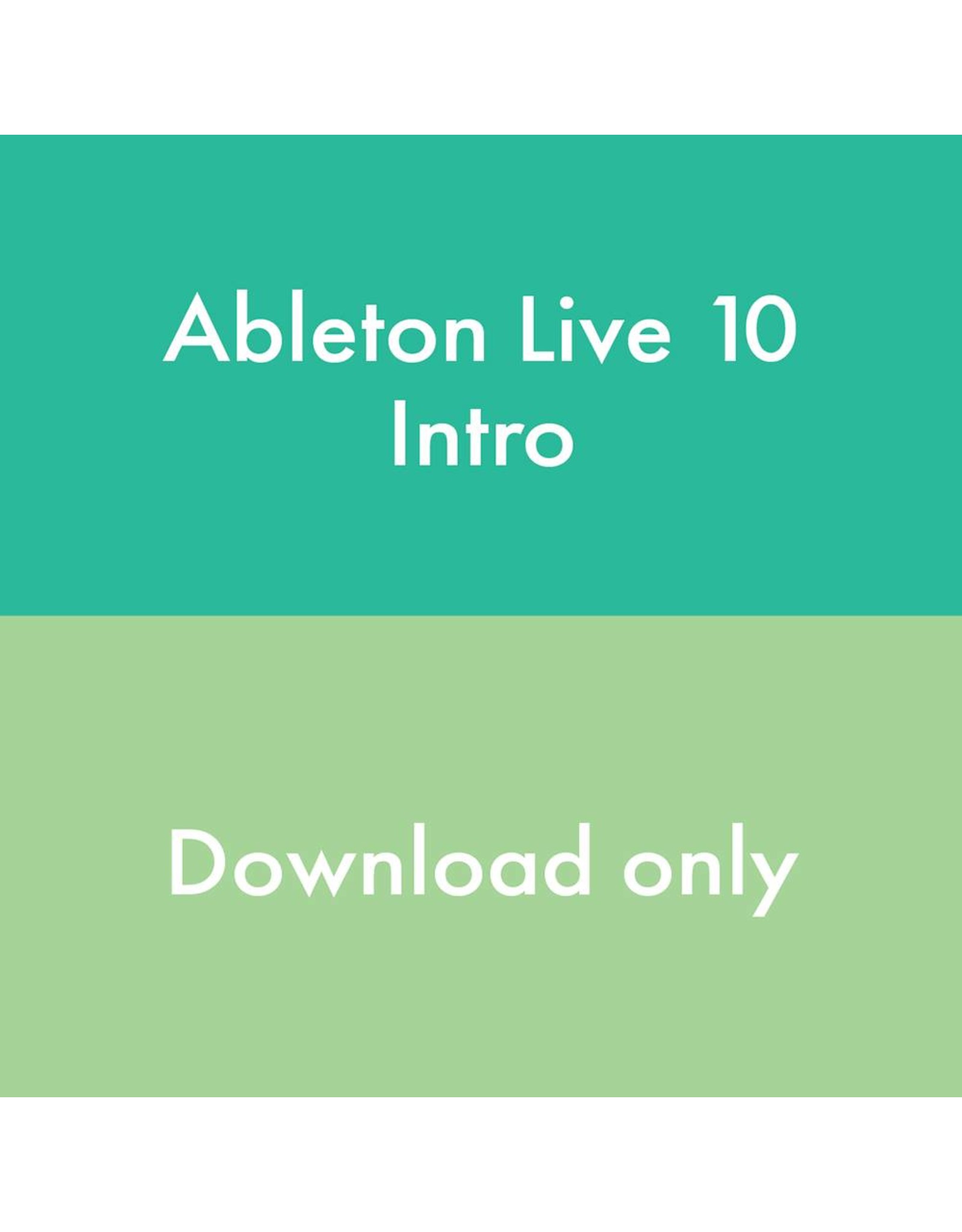 Ableton LIVE 10 INTRO 88183 download