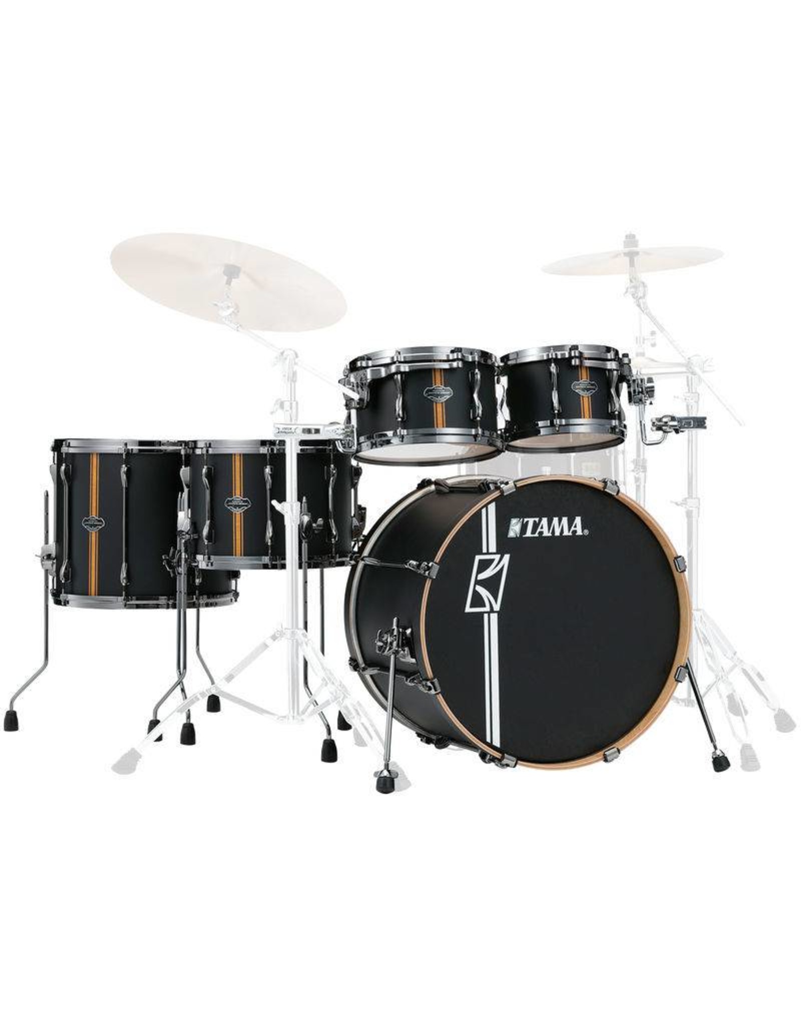 Tama ML40HZBN2-FBV Superstar Duo HD Snare Flat Black Shellset