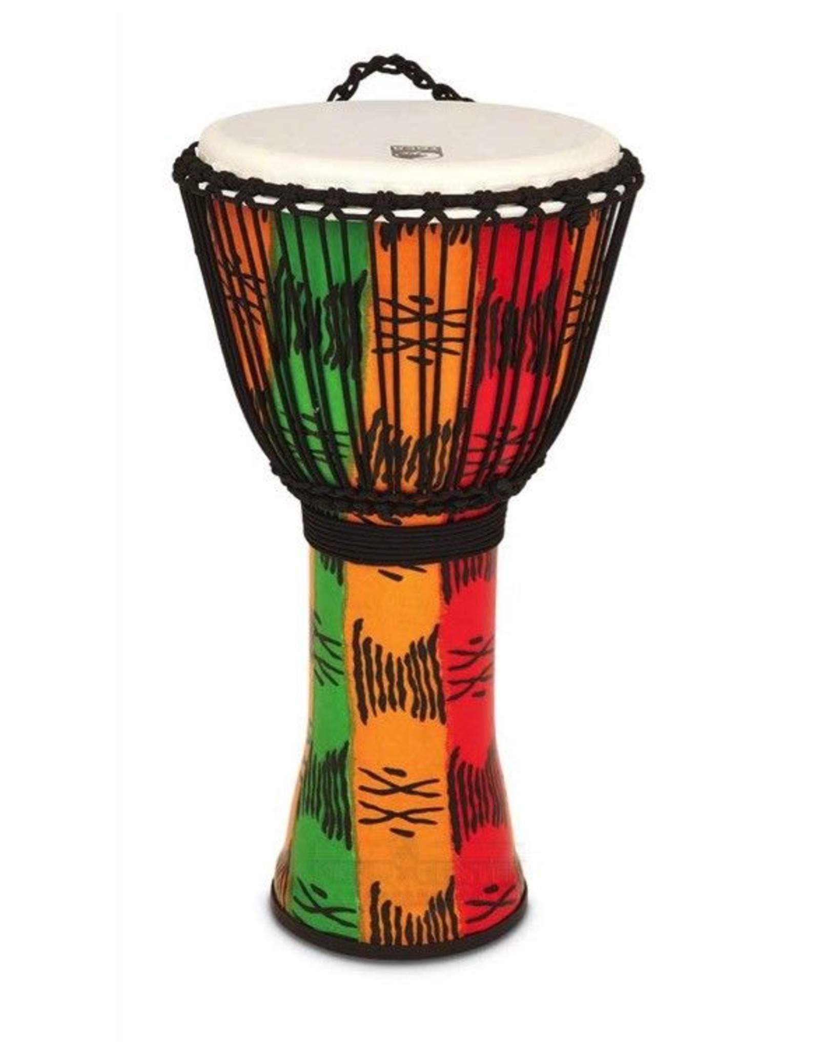 Toca TF2DJ-12S Freestyle II Rope Tuned djembe, Spirit 12 inch