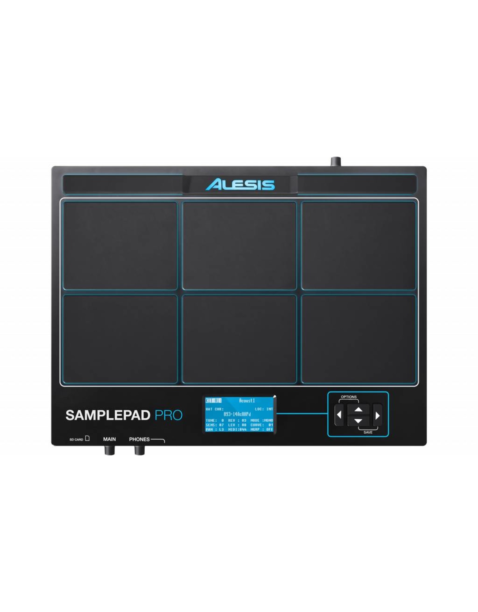 Alesis SAMPLEPAD PRO 8-Pad Percussion und Sample-Triggering Instrument