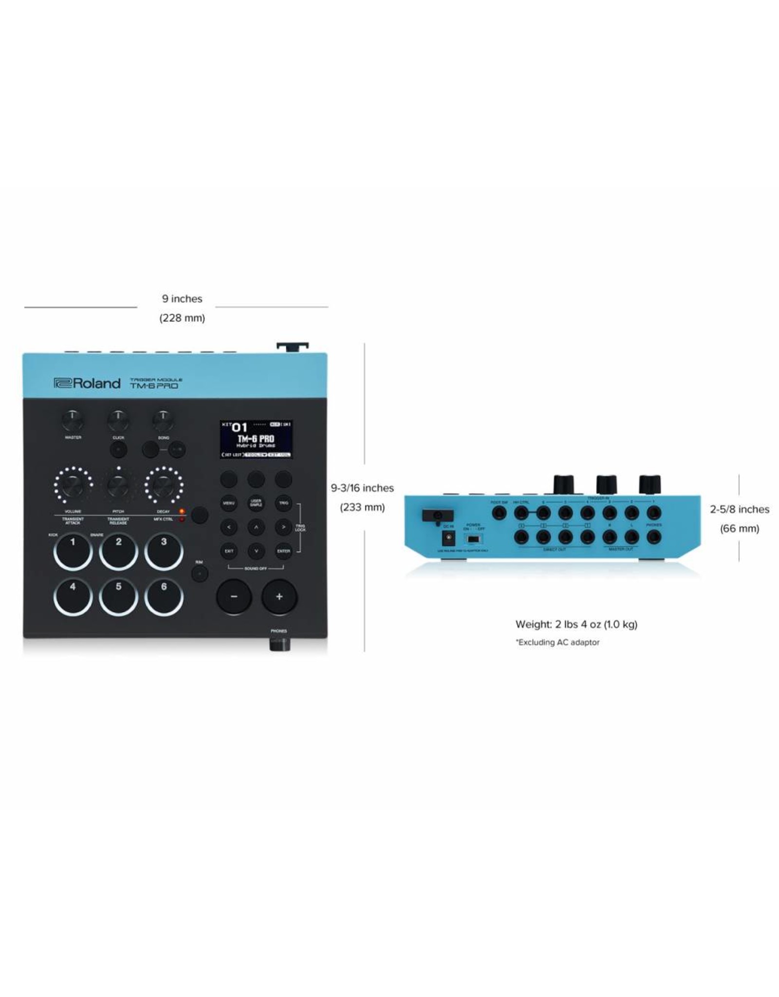 Roland TM-6 pro trigger drum module