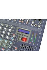 PD Power Dynamics PDM-S602A 6-Kanaals mixer met versterker DSP/MP3