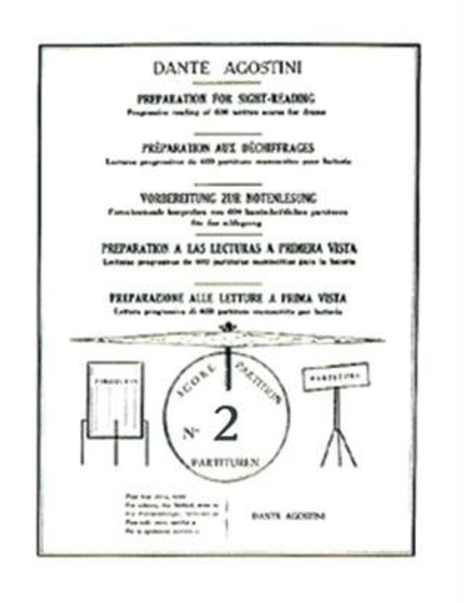 de Haske Dante Agostini preparation for sight reading part 1
