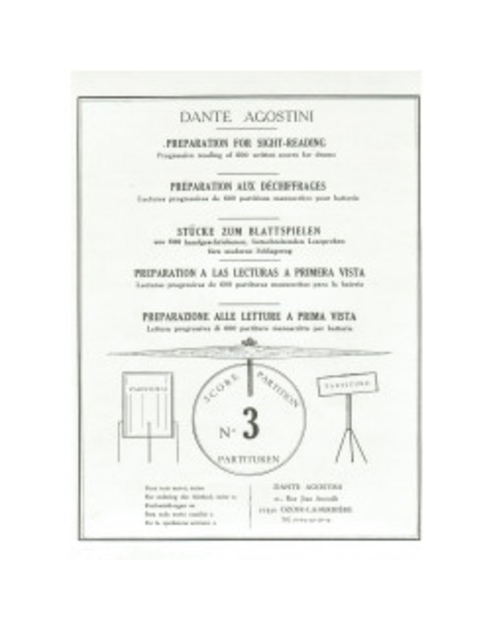 de Haske Dante Agostini preparation for sightreading deel 1