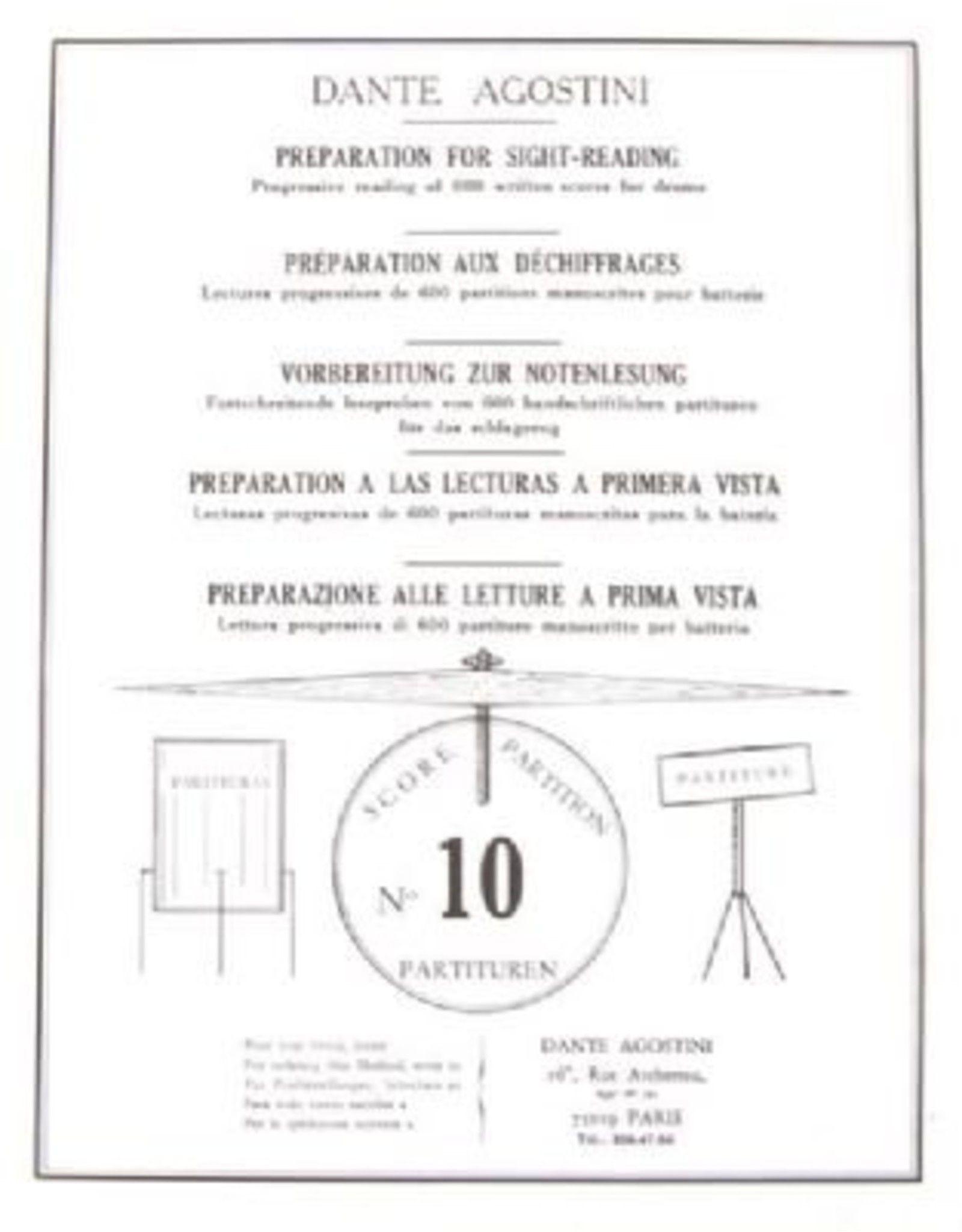 de Haske Dante Agostini preparation for sight reading part 1