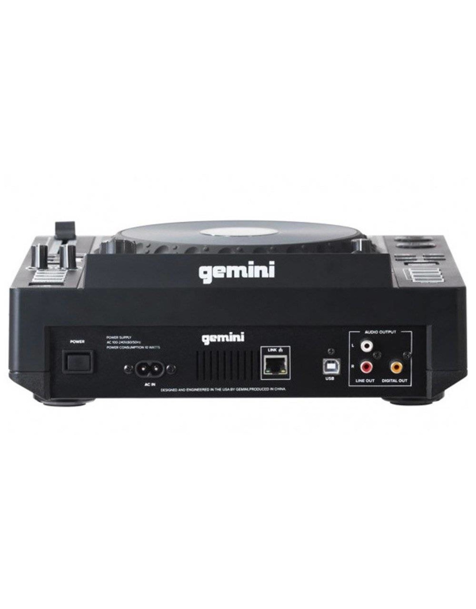Gemini MDJ-900 tabletop USB-mediaspeler
