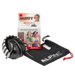 Alpine Muffy earmuffs for children black ALP-MUF / BK
