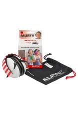 Alpine Muffy Kids white earmuffs