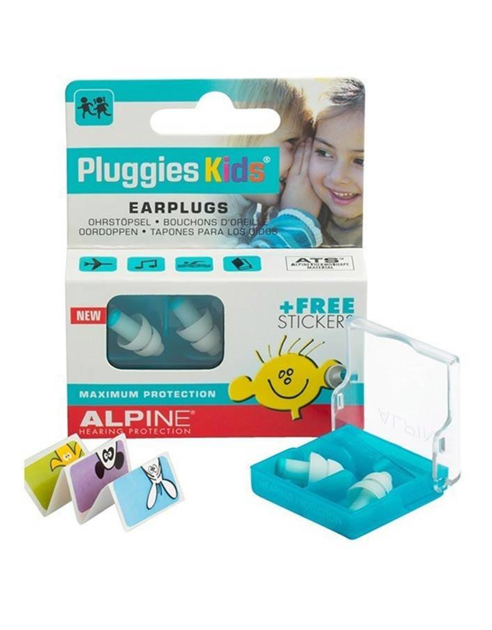 Alpine Pluggies Kinderohrstöpsel