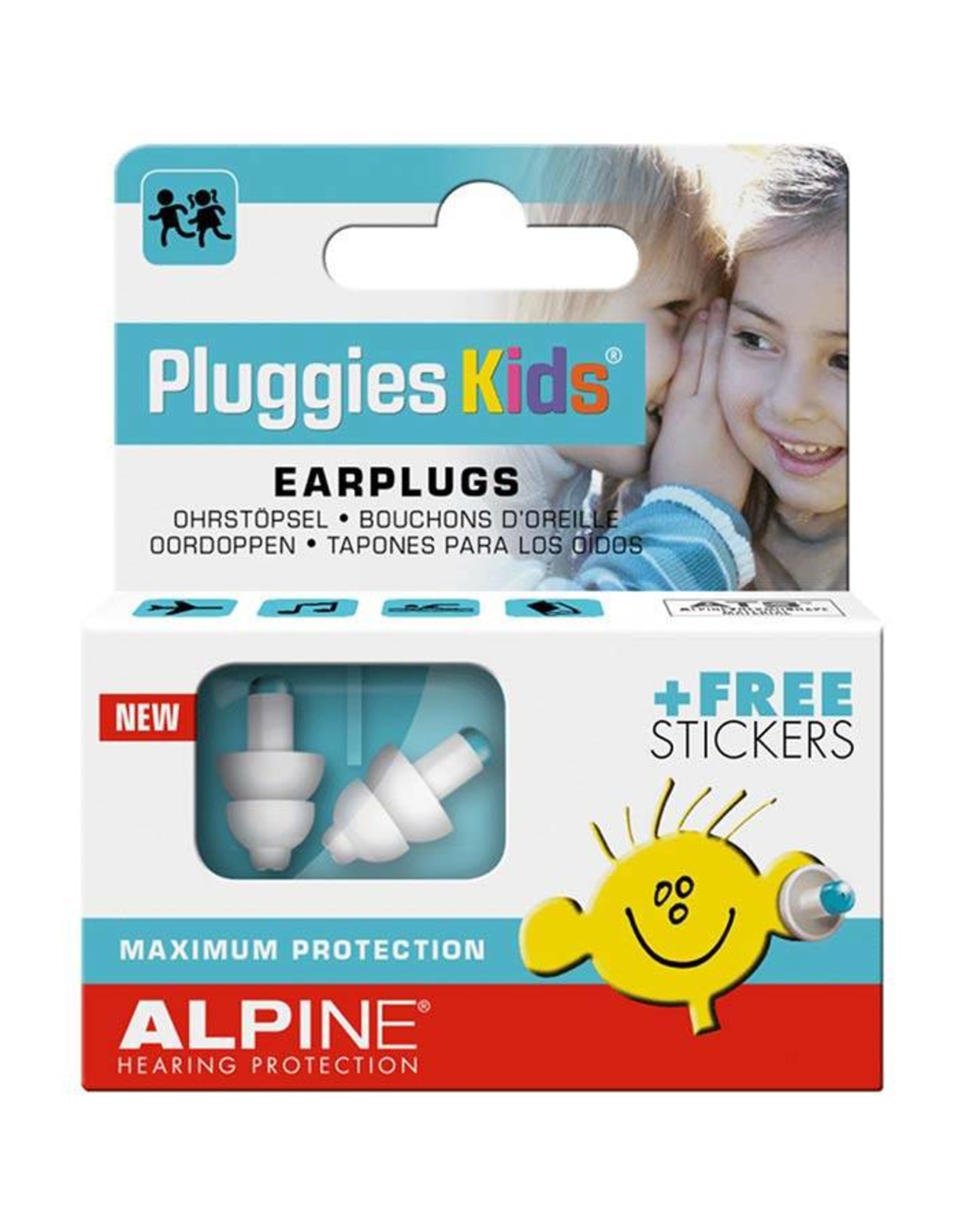 Alpine Pluggies Kinderohrstöpsel
