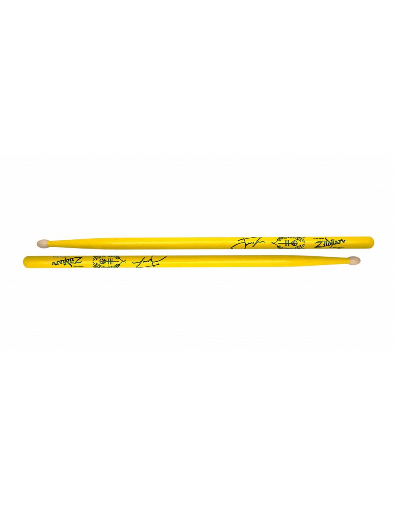 Zildjian  Josh Dun Artist-serie, geel ZIASJD2 ASJD2 Trench drumsticks