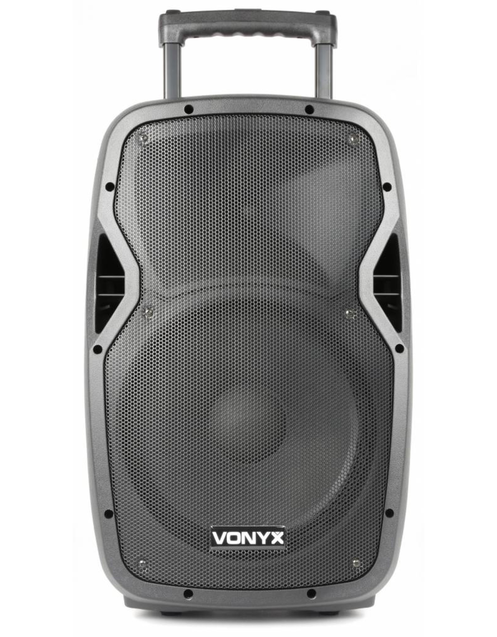 Vonyx AP1200PA Mobiele Speaker met Accu 12" Bluetooth/USB/SD/Mp3/VHF 170.334
