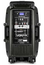 Vonyx AP1200PA Mobiele Speaker met Accu 12" Bluetooth/USB/SD/Mp3/VHF 170.334