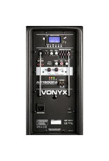 Vonyx AP1500PA Mobiele Speaker met Accu 15" Bluetooth/UHF/Mp3 170.337
