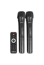 Vonyx SPJ-PA915 Mobiele speaker met Accu UHF/usb/mp3  ABS 15"